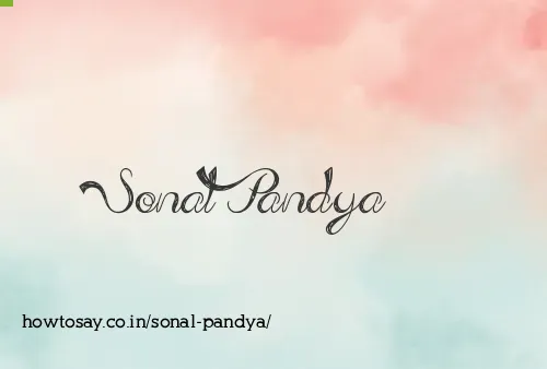 Sonal Pandya