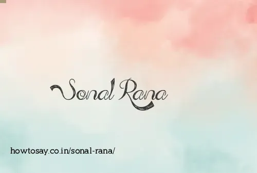 Sonal Rana