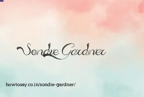 Sondie Gardner