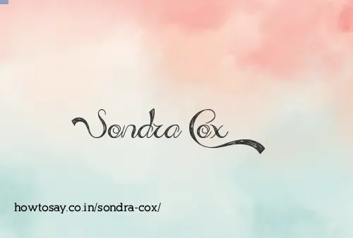 Sondra Cox