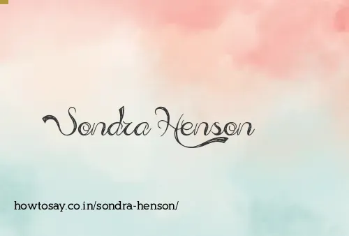 Sondra Henson