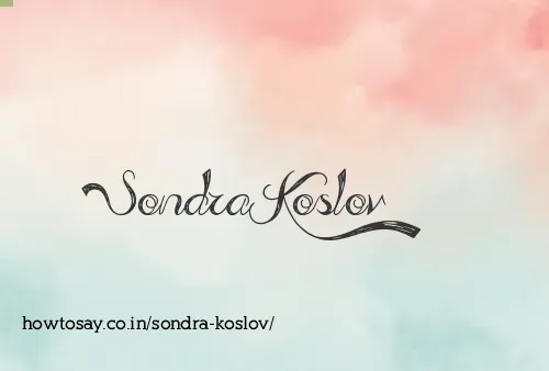 Sondra Koslov