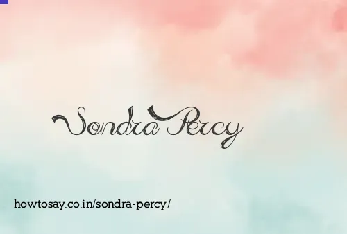 Sondra Percy
