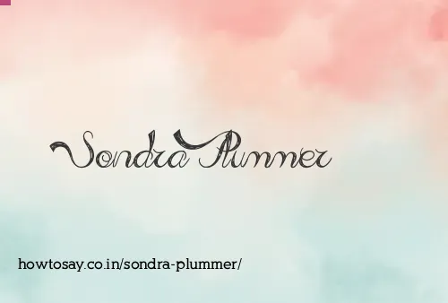 Sondra Plummer
