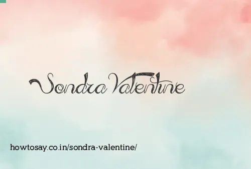 Sondra Valentine