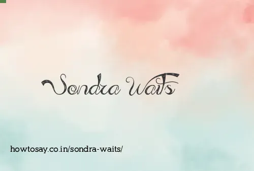 Sondra Waits