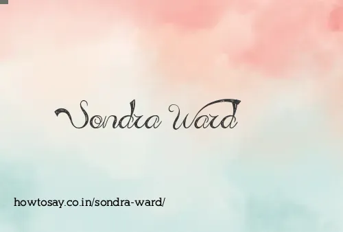 Sondra Ward