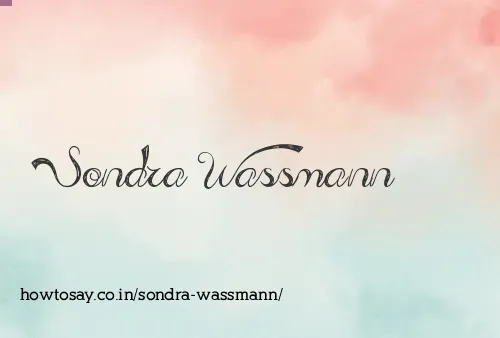 Sondra Wassmann