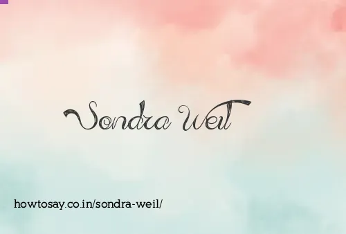 Sondra Weil