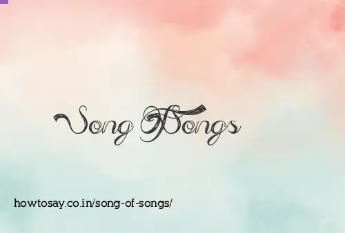 Song Of Songs