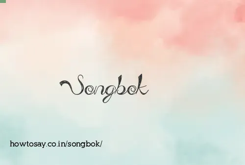 Songbok