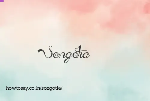 Songotia