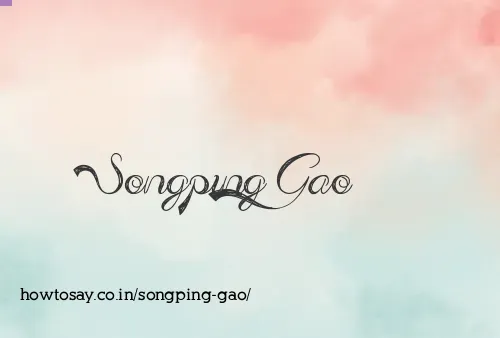 Songping Gao