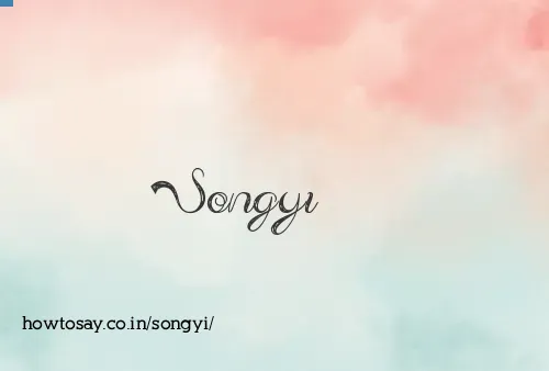 Songyi