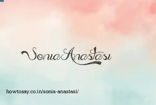 Sonia Anastasi