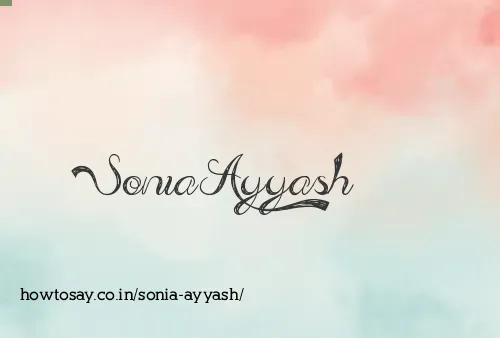 Sonia Ayyash