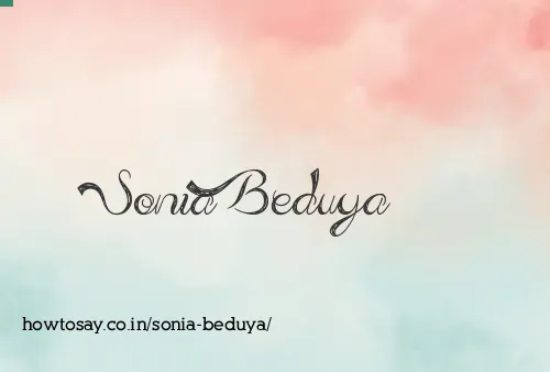 Sonia Beduya
