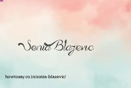 Sonia Blazevic