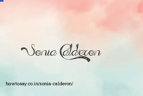 Sonia Calderon