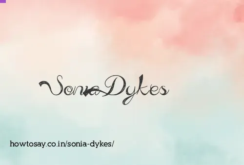 Sonia Dykes