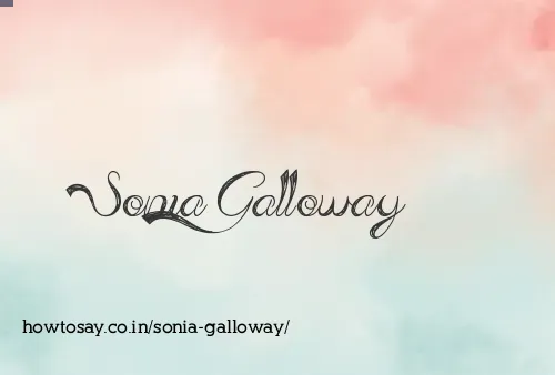 Sonia Galloway