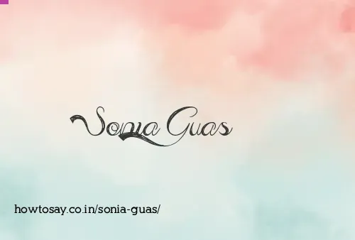 Sonia Guas