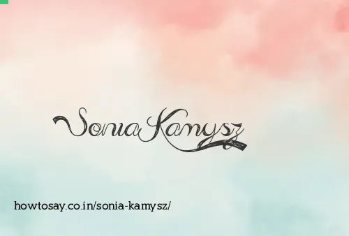 Sonia Kamysz