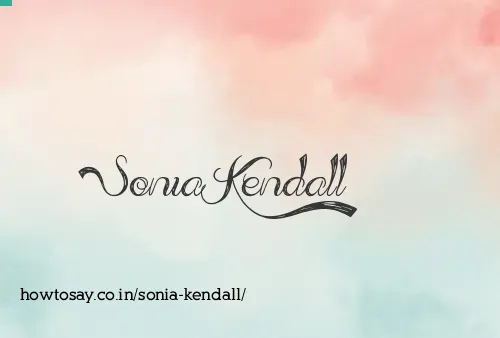 Sonia Kendall