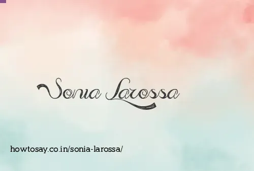 Sonia Larossa