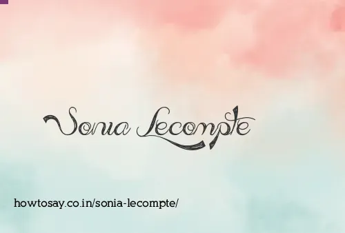 Sonia Lecompte
