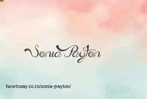 Sonia Payton