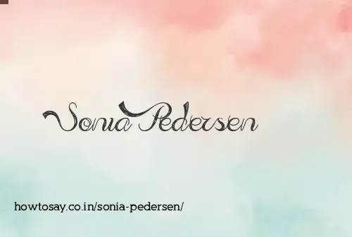 Sonia Pedersen
