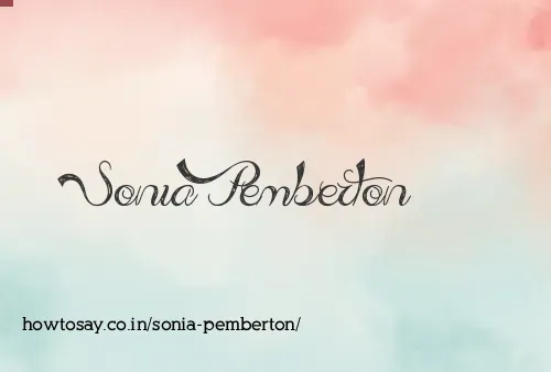 Sonia Pemberton