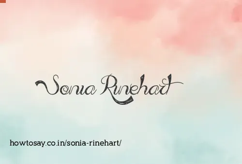Sonia Rinehart