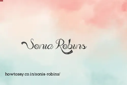 Sonia Robins