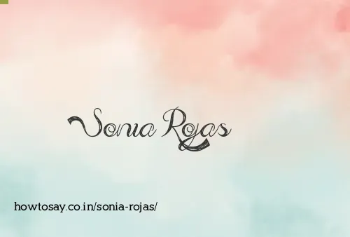 Sonia Rojas