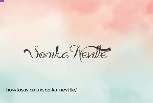 Sonika Neville