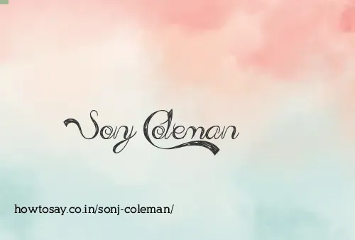 Sonj Coleman