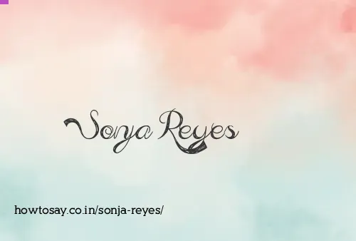 Sonja Reyes