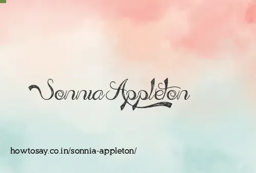 Sonnia Appleton