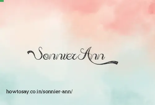 Sonnier Ann