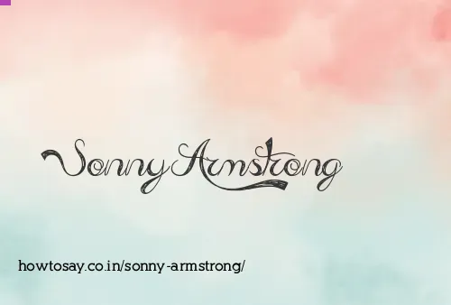 Sonny Armstrong