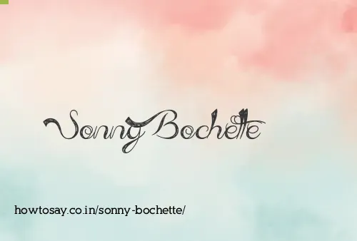 Sonny Bochette