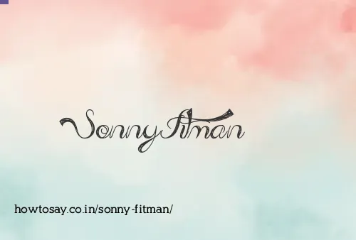Sonny Fitman