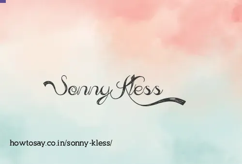 Sonny Kless