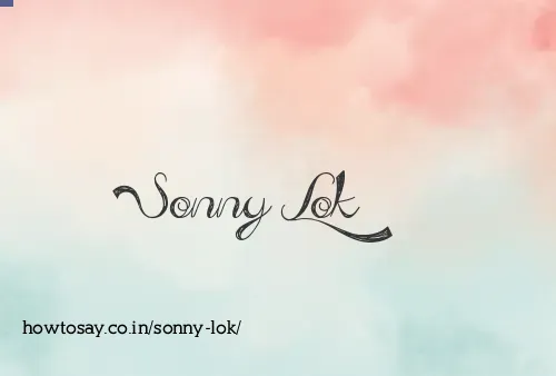 Sonny Lok