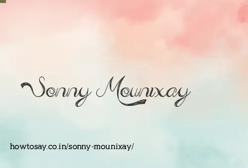Sonny Mounixay