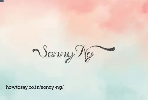Sonny Ng