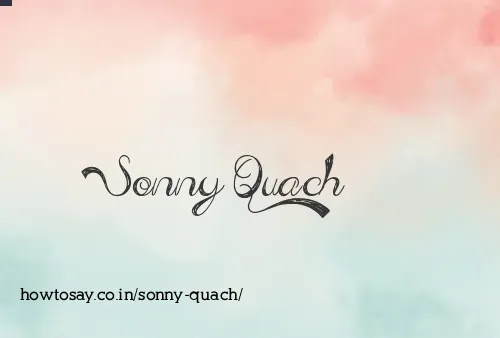Sonny Quach