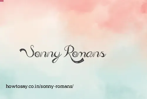 Sonny Romans